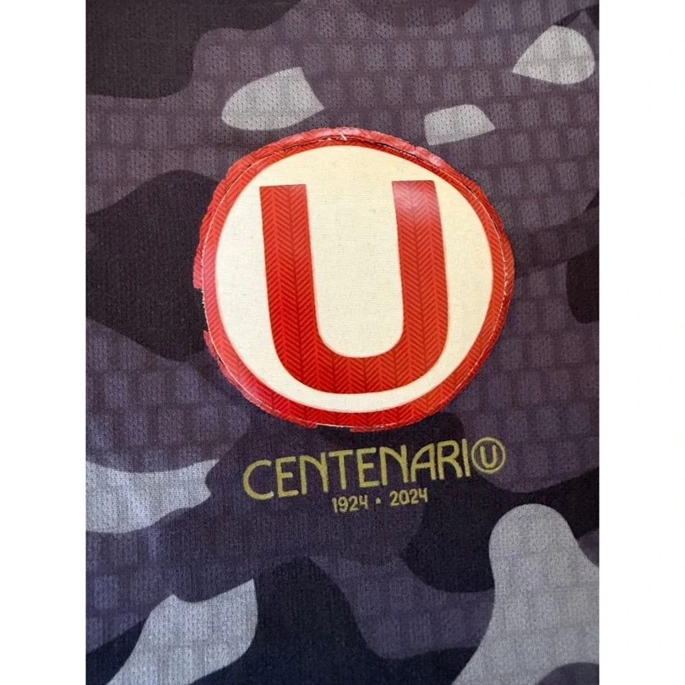 Marathon Universitario de Deportes Centenario Camo Soccer Jersey‎ Grey Boys 16